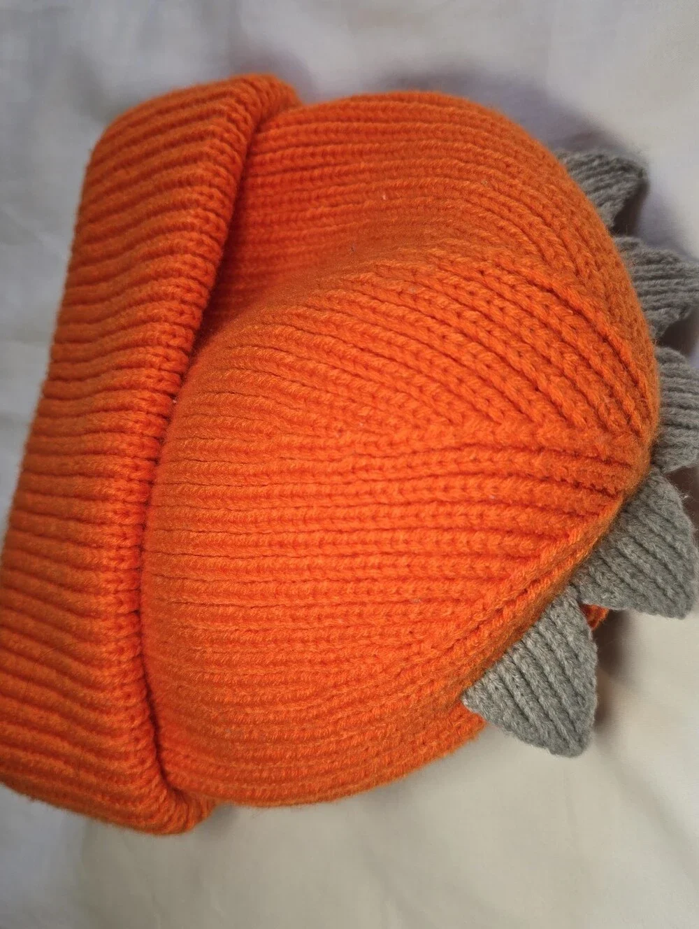 GAP Kids Orange Knit Dino Beanie